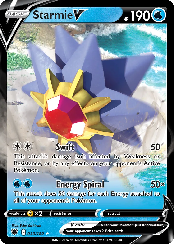 Starmie V — SWSH10: Astral Radiance — Pokémon
