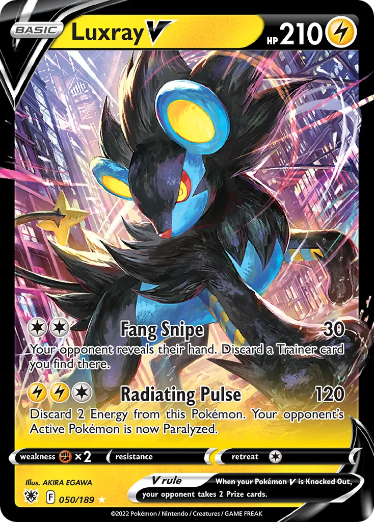 Luxray V — SWSH10: Astral Radiance — Pokémon