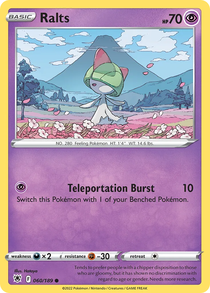 Ralts — SWSH10: Astral Radiance — Pokémon