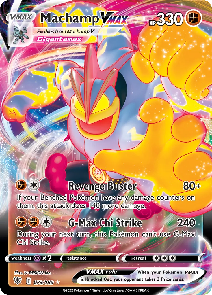 Machamp VMAX — SWSH10: Astral Radiance — Pokémon
