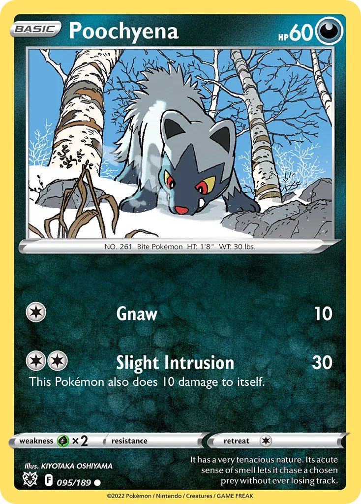 Poochyena — SWSH10: Astral Radiance — Pokémon