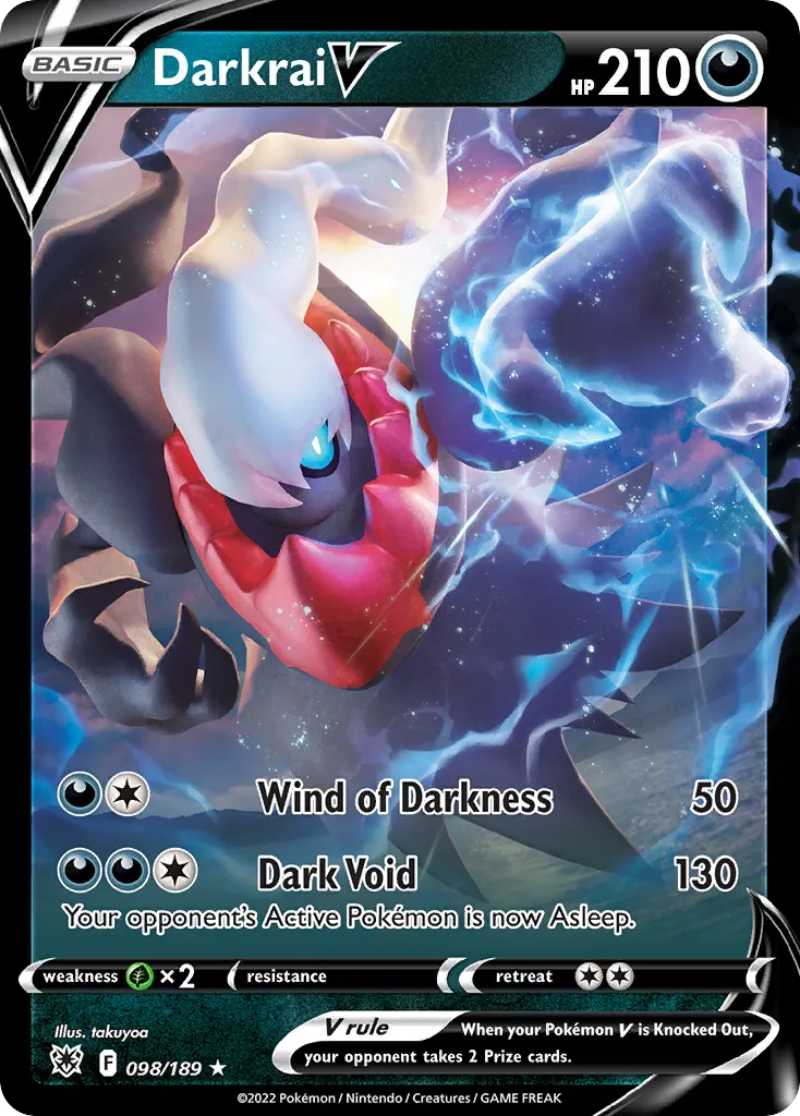 Darkrai V — SWSH10: Astral Radiance — Pokémon