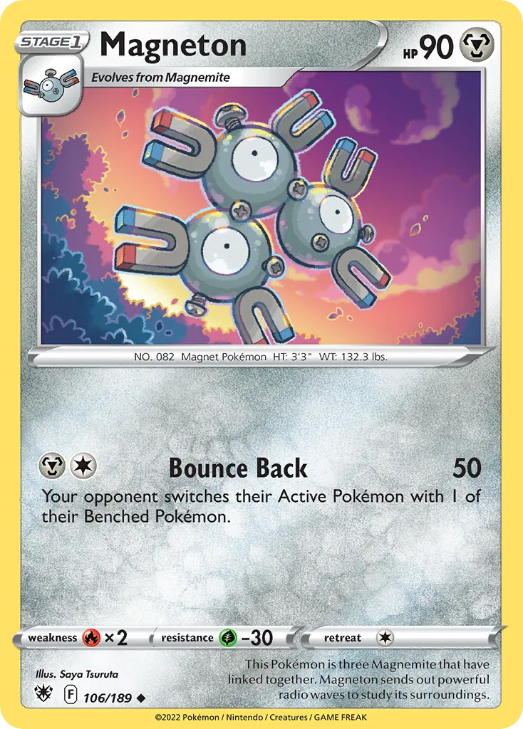 Magneton — SWSH10: Astral Radiance — Pokémon