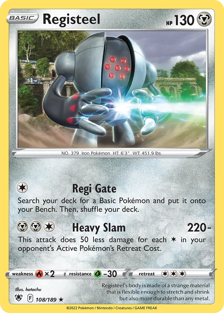 Registeel — SWSH10: Astral Radiance — Pokémon