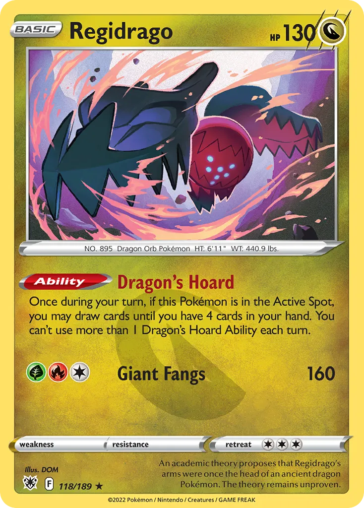 Regidrago — SWSH10: Astral Radiance — Pokémon