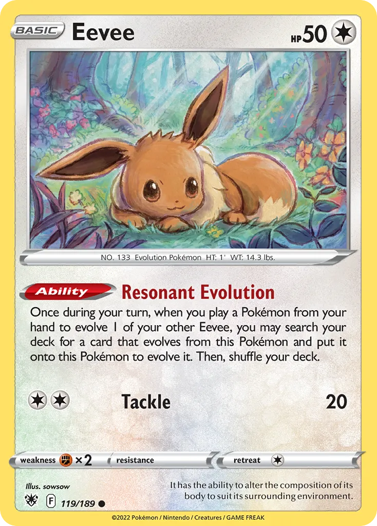 Eevee — SWSH10: Astral Radiance — Pokémon