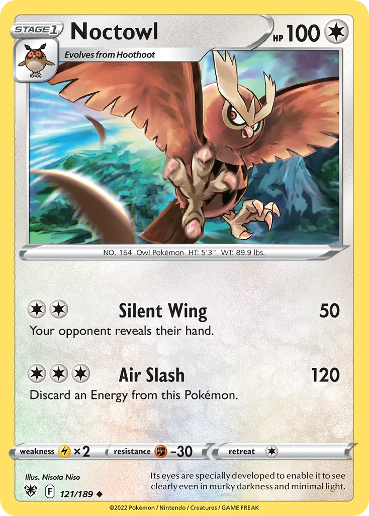 Noctowl — SWSH10: Astral Radiance — Pokémon