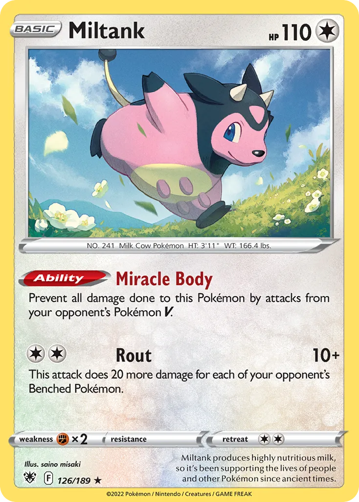 Miltank — SWSH10: Astral Radiance — Pokémon