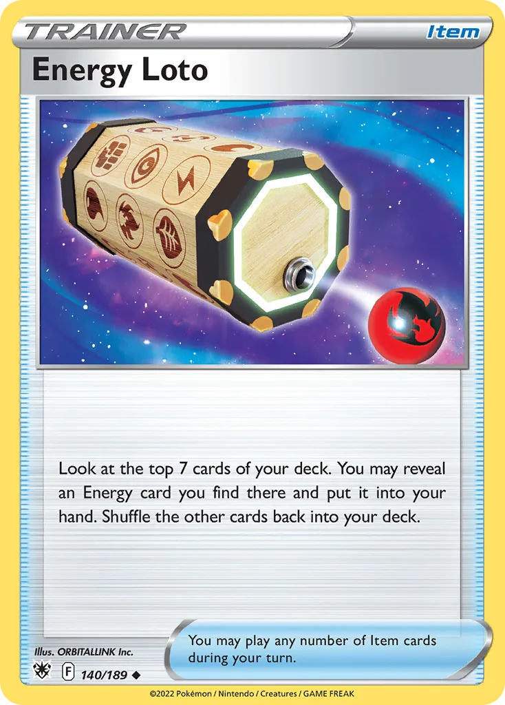 Energy Loto — SWSH10: Astral Radiance — Pokémon