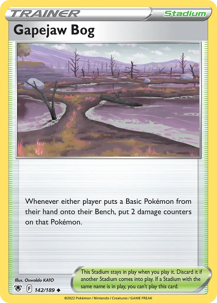 Gapejaw Bog — SWSH10: Astral Radiance — Pokémon