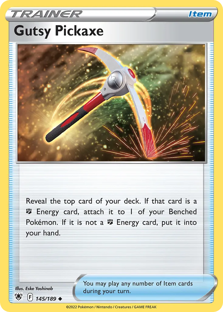 Gutsy Pickaxe from SWSH10: Astral Radiance - Pokemon
