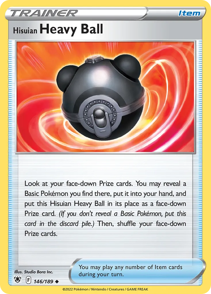 Hisuian Heavy Ball — SWSH10: Astral Radiance — Pokémon