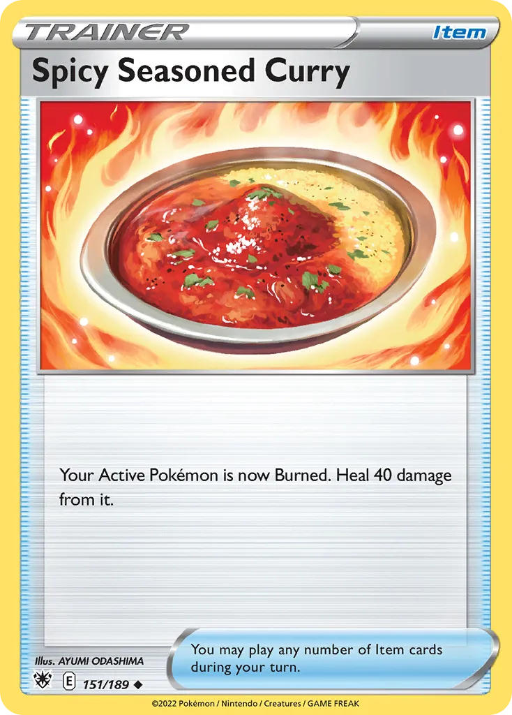 Curry Épicé aux Piments — SWSH10: Astral Radiance — Pokémon