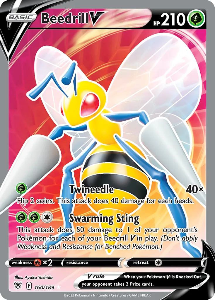 Beedrill V — SWSH10: Astral Radiance — Pokémon