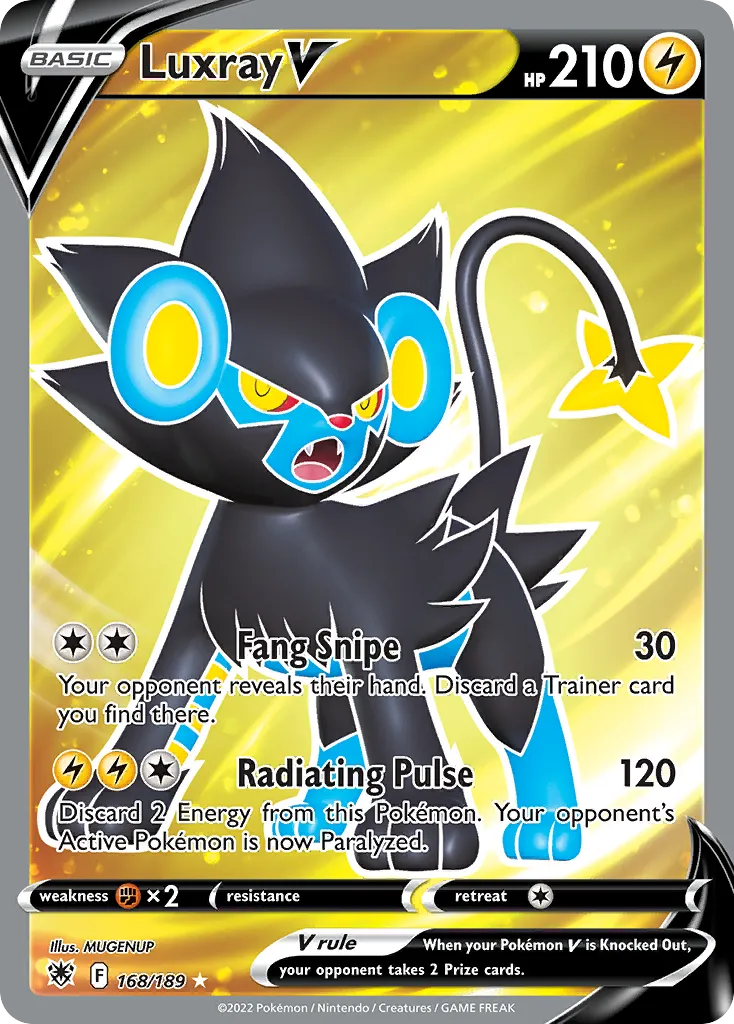 Luxray V — SWSH10: Astral Radiance — Pokemon