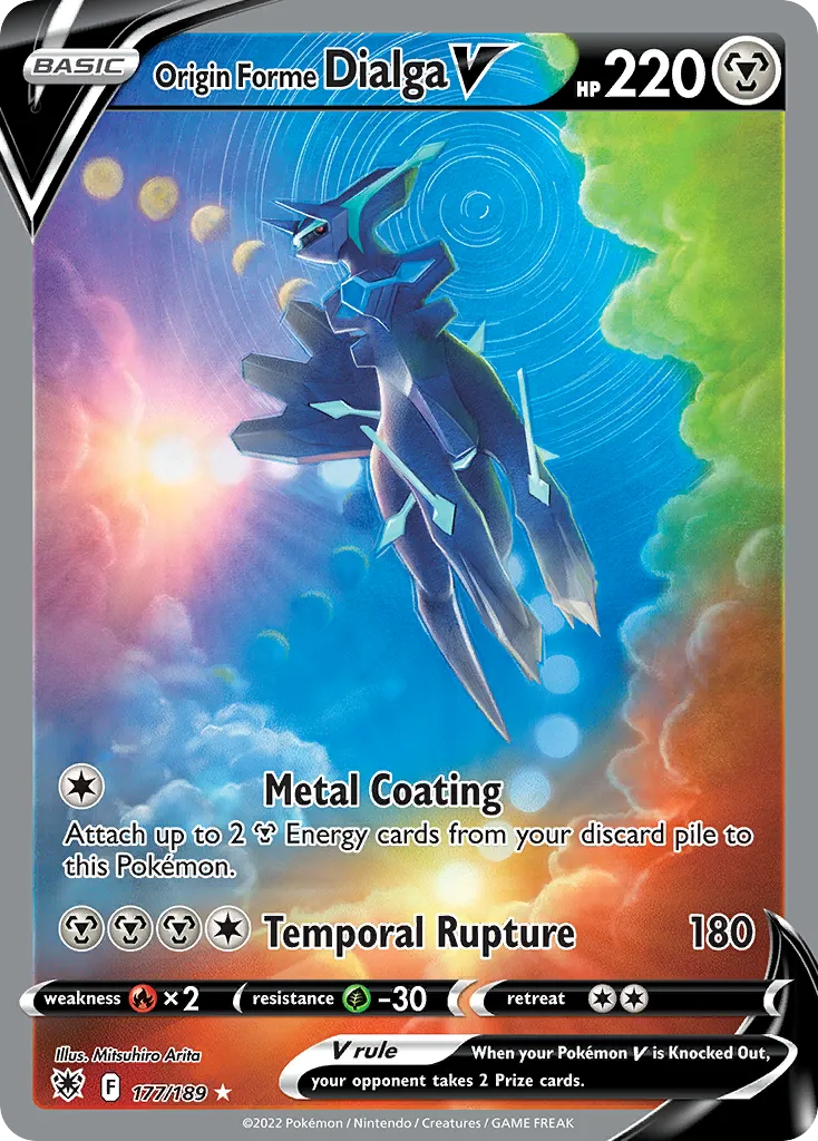 Origin Forme Dialga V — SWSH10: Astral Radiance — Pokémon