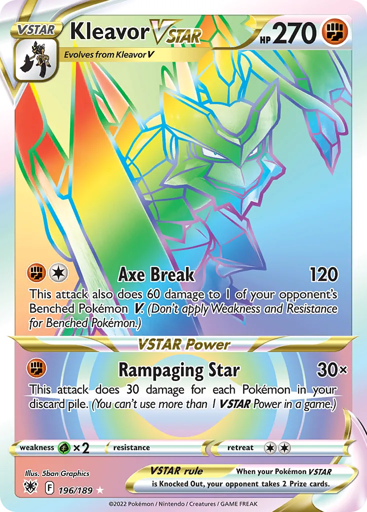 Kleavor VSTAR — SWSH10: Astral Radiance — Pokémon