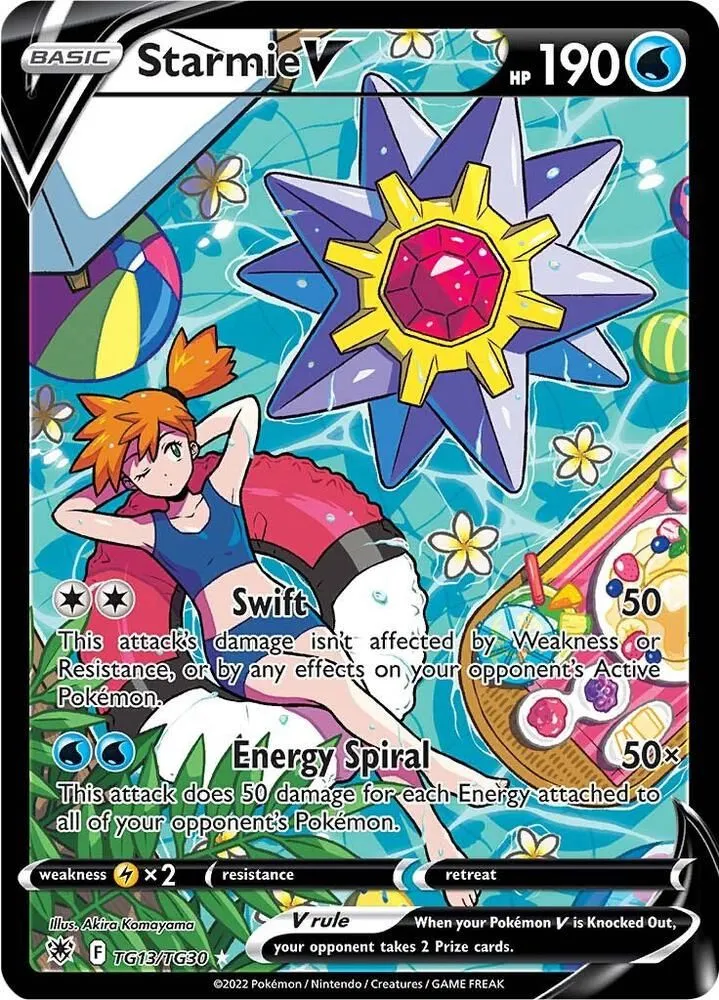 Starmie V — SWSH10: Astral Radiance Trainer Gallery — Pokémon