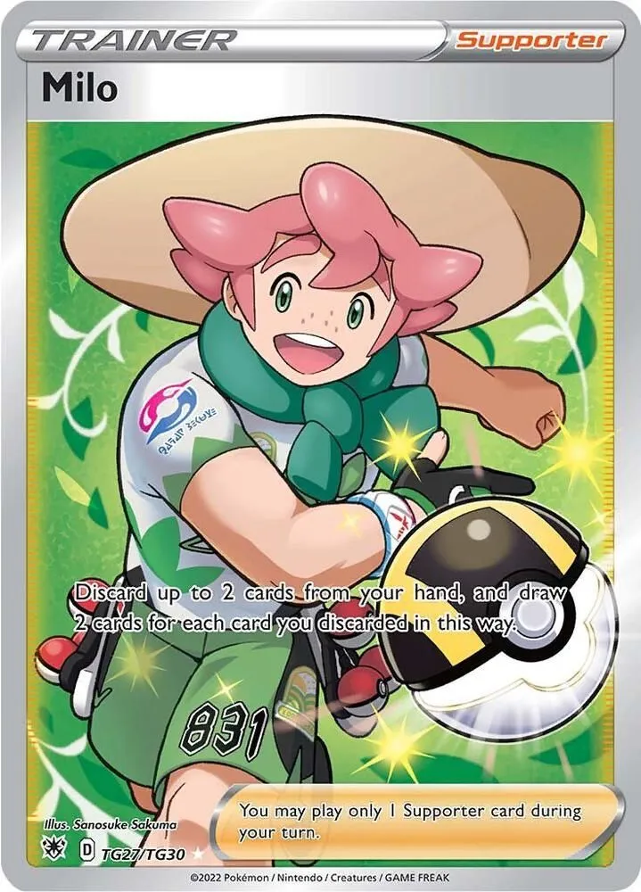 Milo — SWSH10: Astral Radiance Trainer Gallery — Pokémon