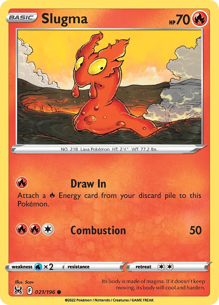 Limagma from SWSH11: Lost Origin - Pokemon