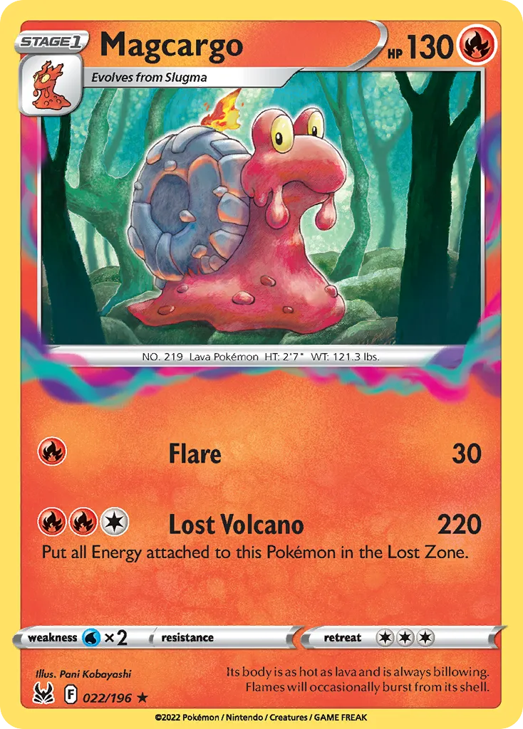 Volcaropod — SWSH11: Lost Origin — Pokémon