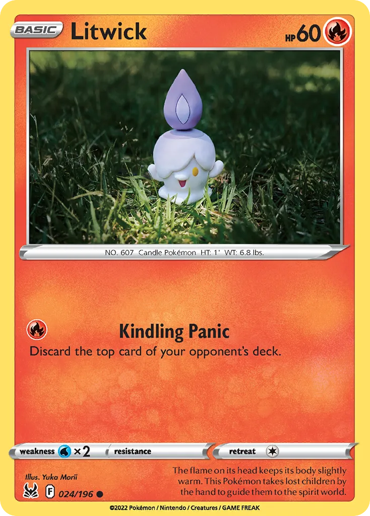 Litwick — SWSH11: Lost Origin — Pokémon