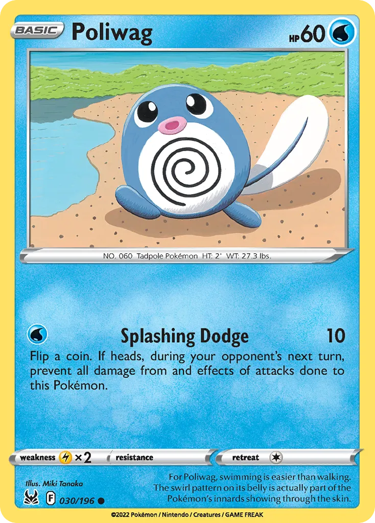 Poliwag — SWSH11: Lost Origin — Pokémon