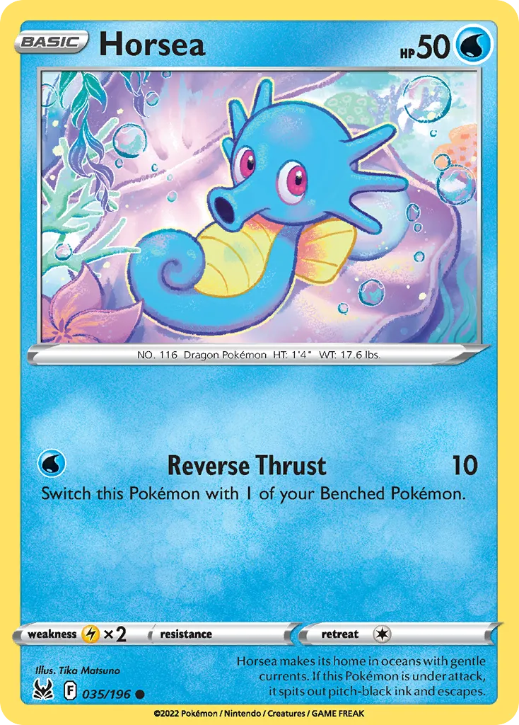 Horsea — SWSH11: Lost Origin — Pokemon
