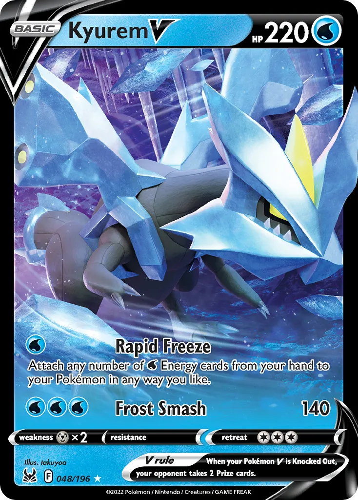 Kyurem V — SWSH11: Lost Origin — Pokémon