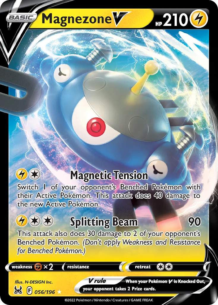 Magnezone V — SWSH11: Lost Origin — Pokémon