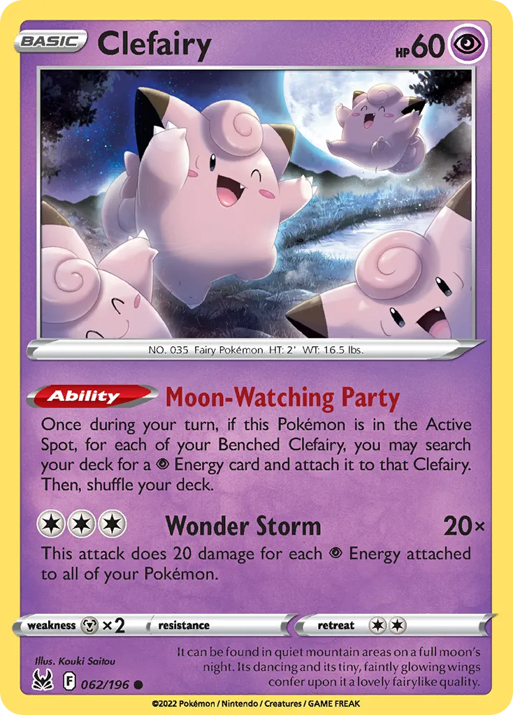 Clefairy — SWSH11: Lost Origin — Pokémon