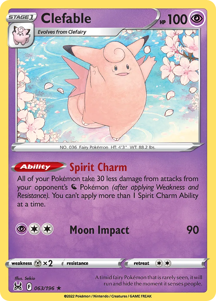 Mélodelfe — SWSH11: Lost Origin — Pokémon
