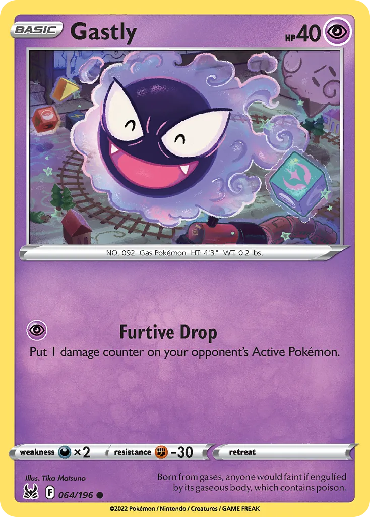 Gastly — SWSH11: Lost Origin — Pokémon