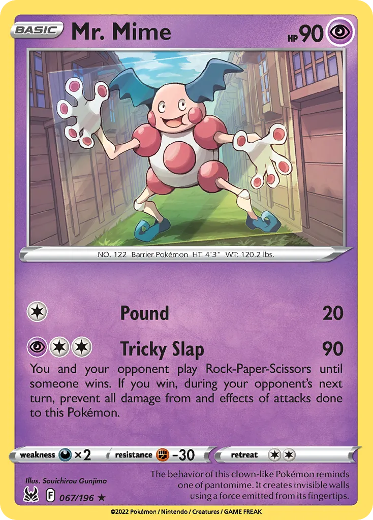 M. Mime — SWSH11: Lost Origin — Pokémon
