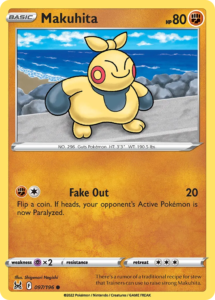 Makuhita — SWSH11: Lost Origin — Pokémon