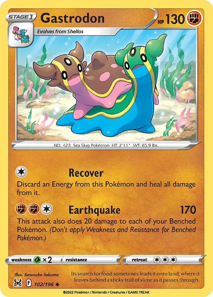 Gastrodon — SWSH11: Lost Origin — Pokémon
