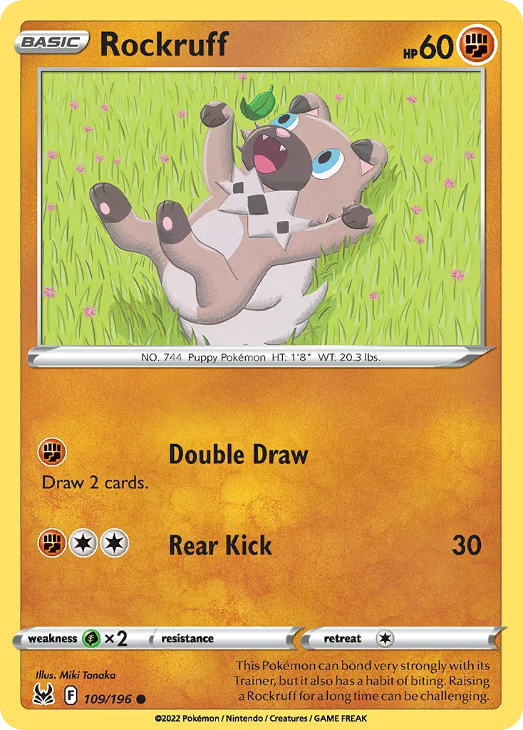 Rockruff — SWSH11: Lost Origin — Pokémon