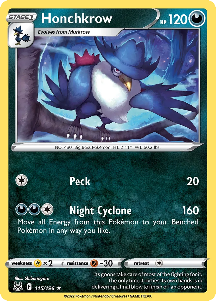 Corboss — SWSH11: Lost Origin — Pokémon