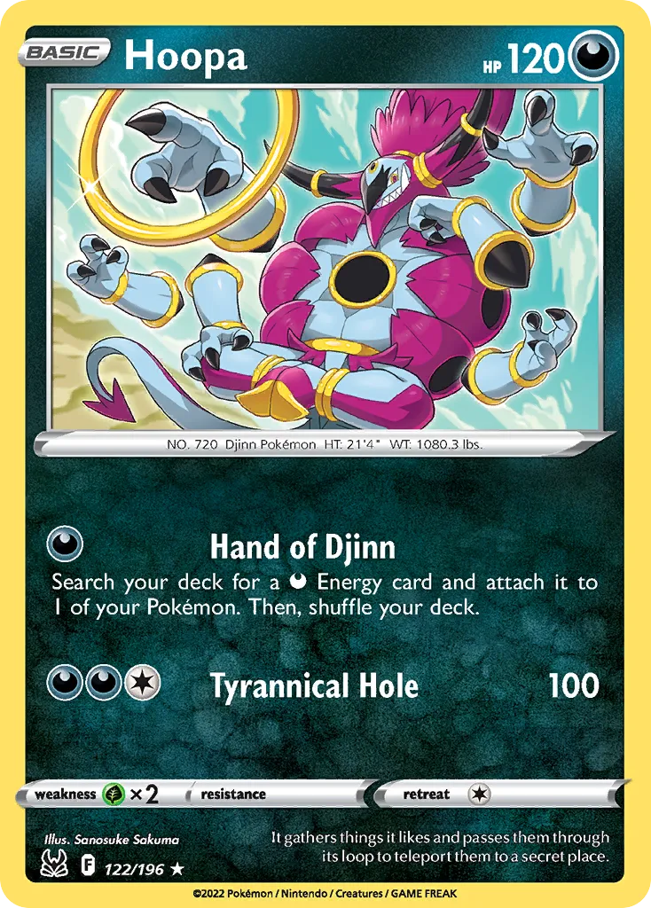 Hoopa — SWSH11: Lost Origin — Pokémon