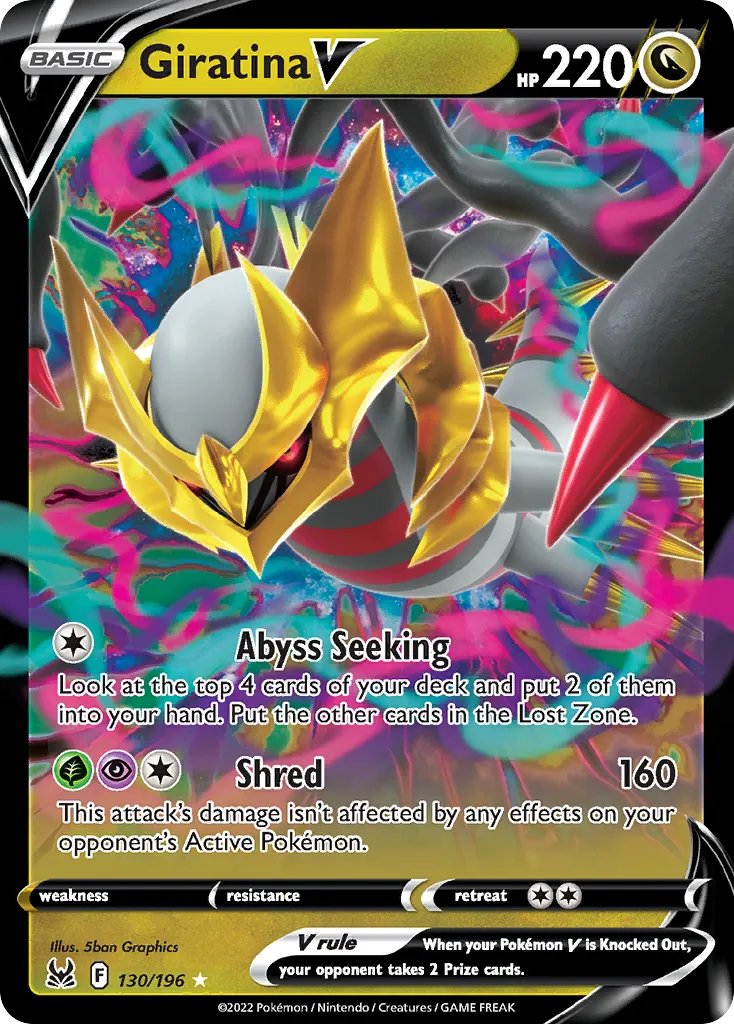 Giratina V — SWSH11: Lost Origin — Pokemon