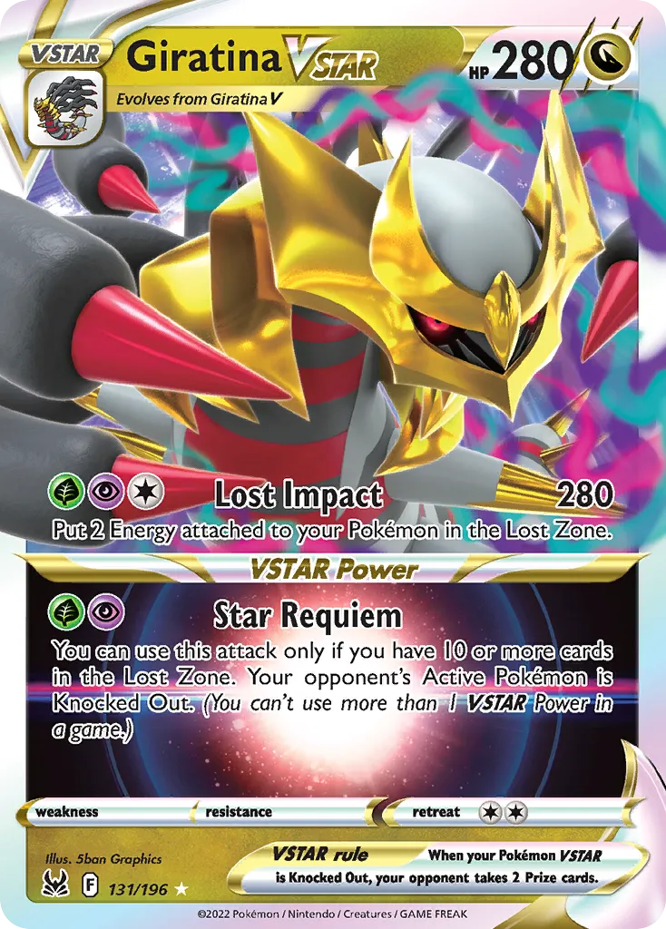 Giratina VSTAR — SWSH11: Lost Origin — Pokemon