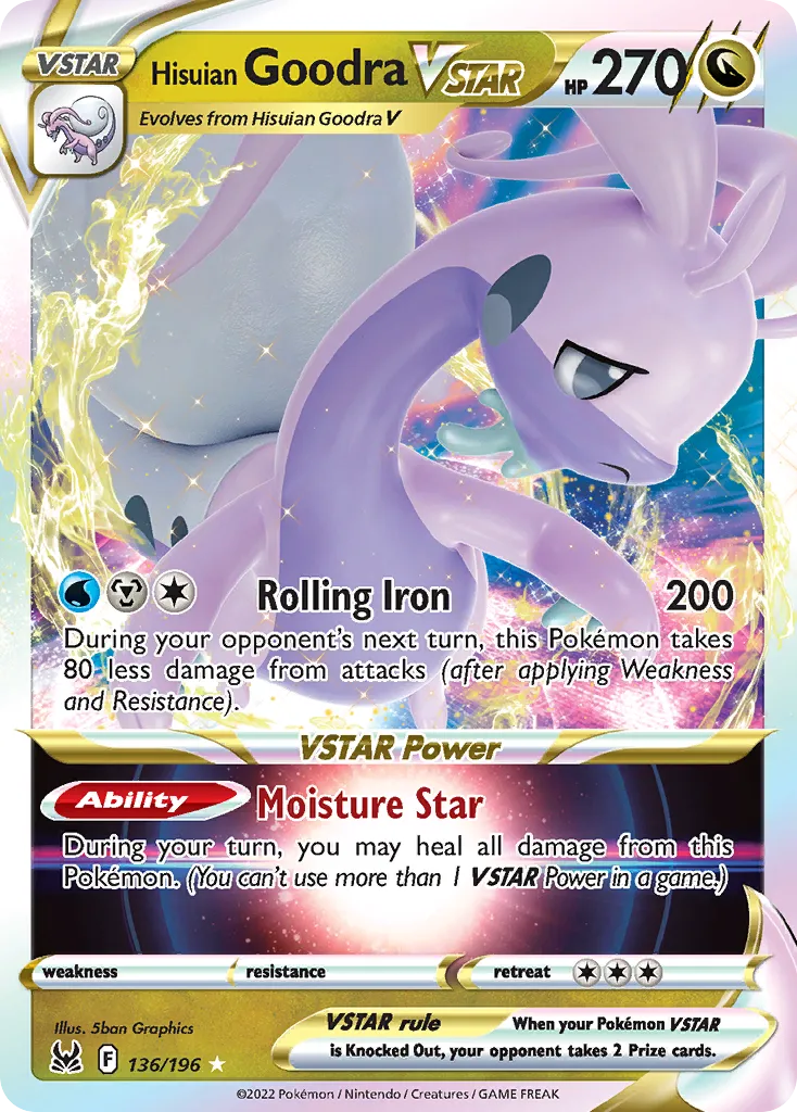 Hisuian Goodra VSTAR — SWSH11: Lost Origin — Pokemon