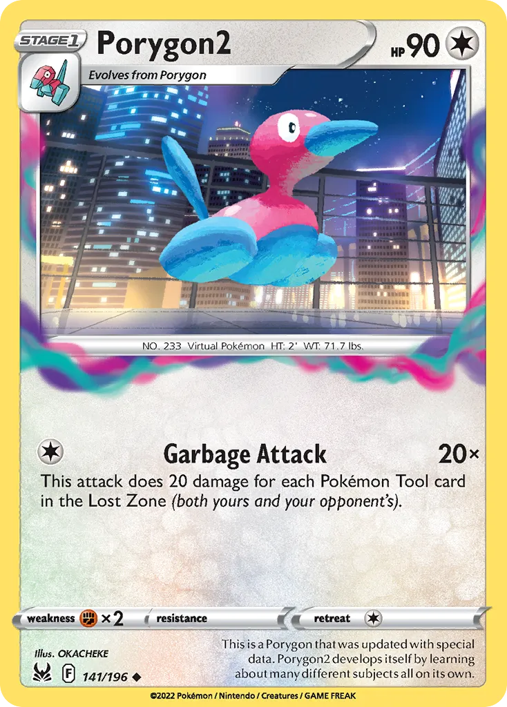 Porygon2 — SWSH11: Lost Origin — Pokémon