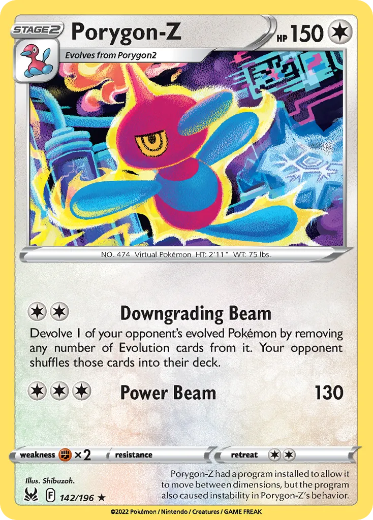 Porygon-Z — SWSH11: Lost Origin — Pokémon