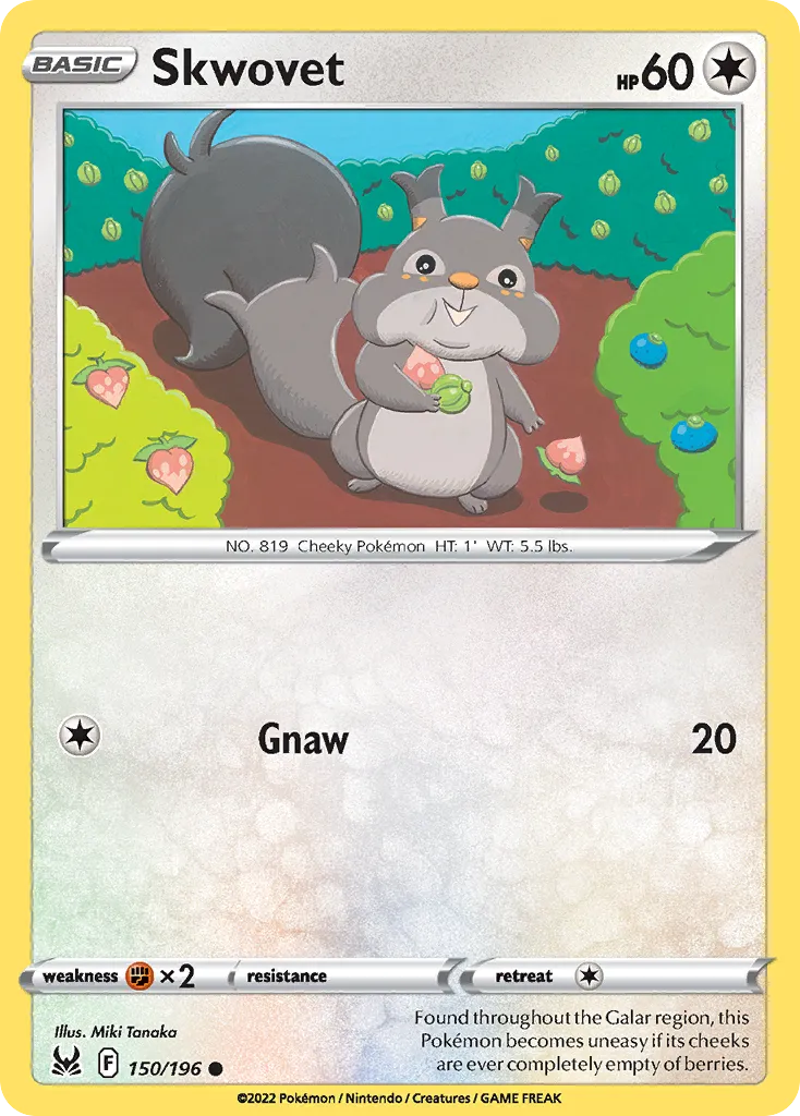 Rongourmand — SWSH11: Lost Origin — Pokémon