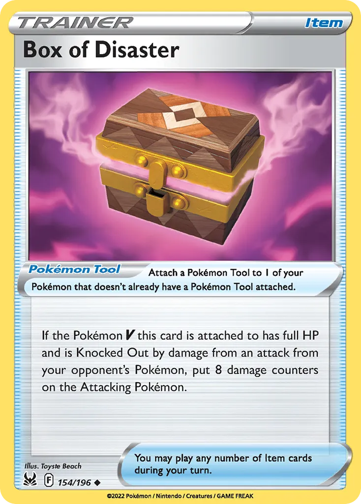 Box of Disaster — SWSH11: Lost Origin — Pokémon