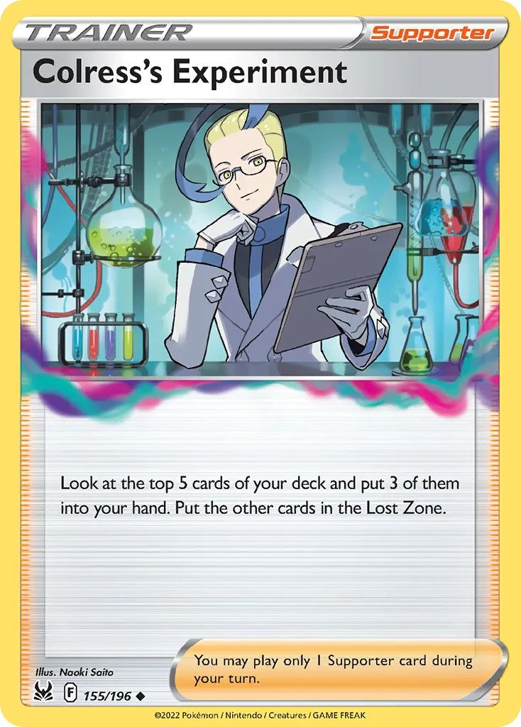 Colress's Experiment — SWSH11: Lost Origin — Pokémon