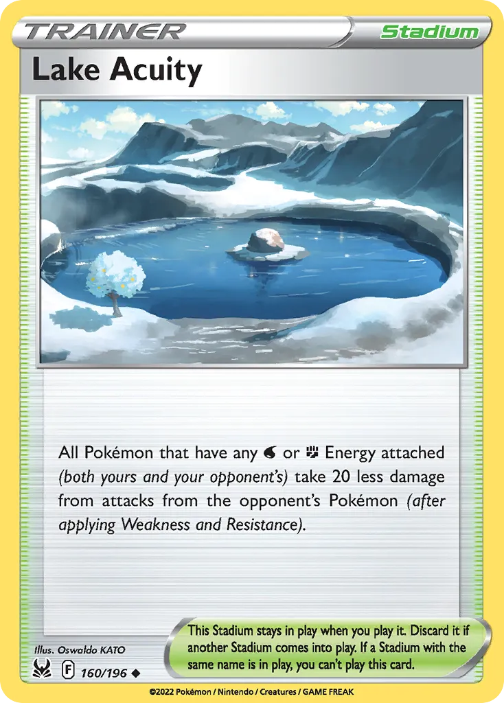 Lake Acuity — SWSH11: Lost Origin — Pokémon