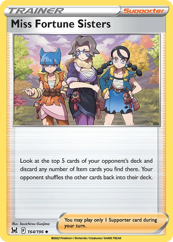 Miss Fortune Sisters — SWSH11: Lost Origin — Pokémon