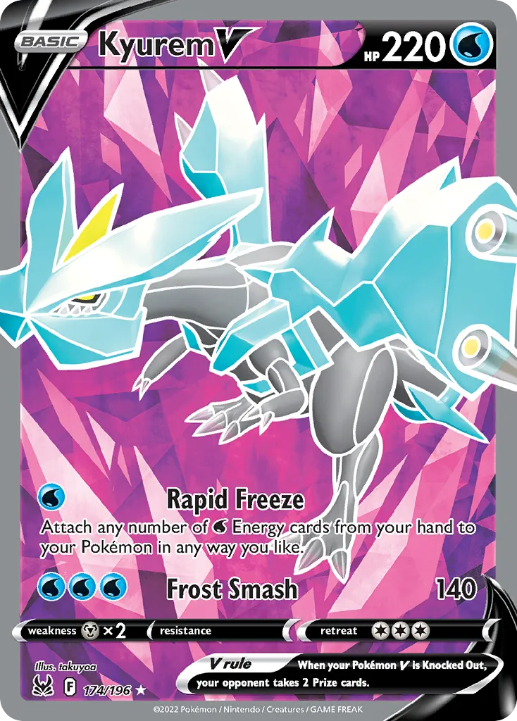 Kyurem V — SWSH11: Lost Origin — Pokémon